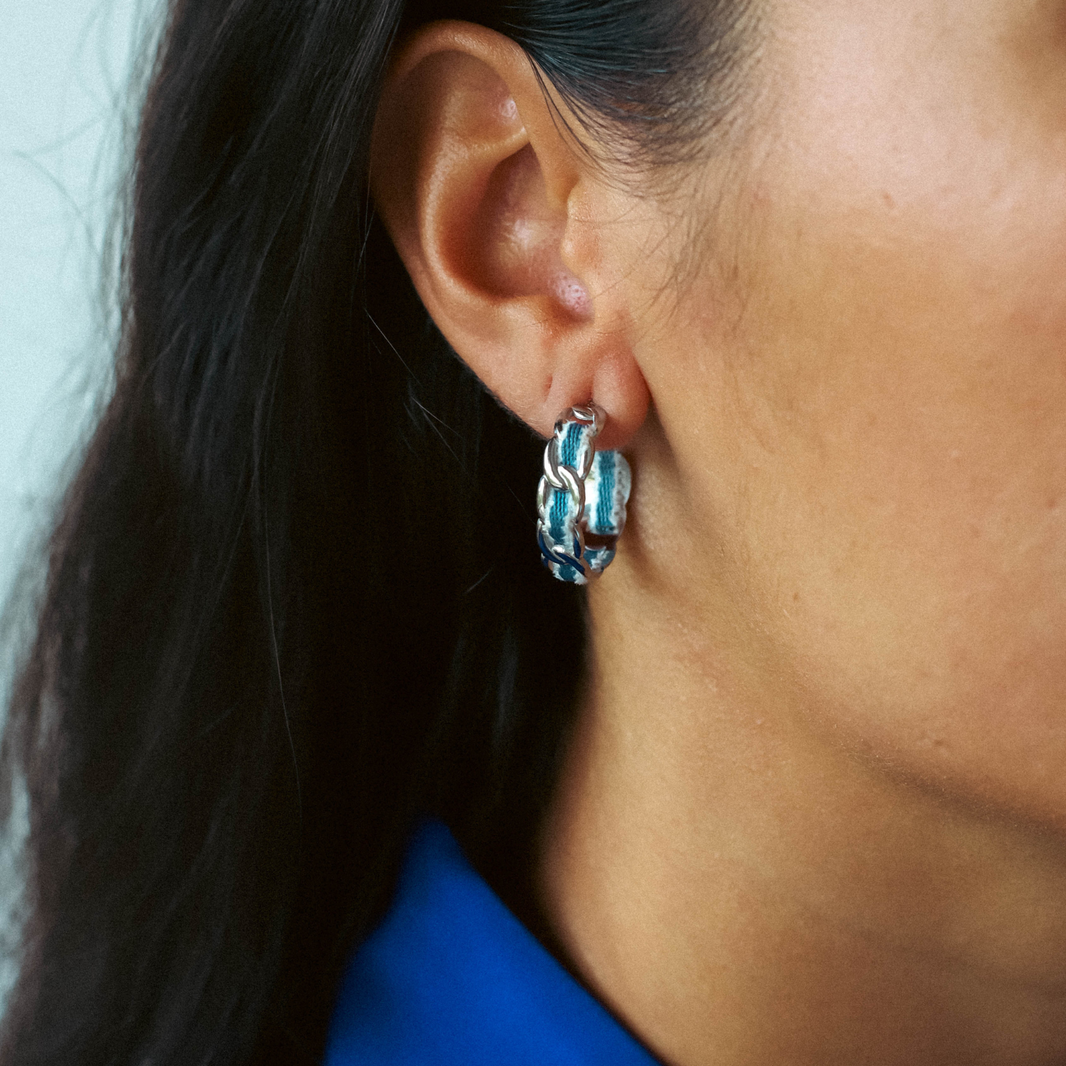 DENIM DREAM HOOPS.