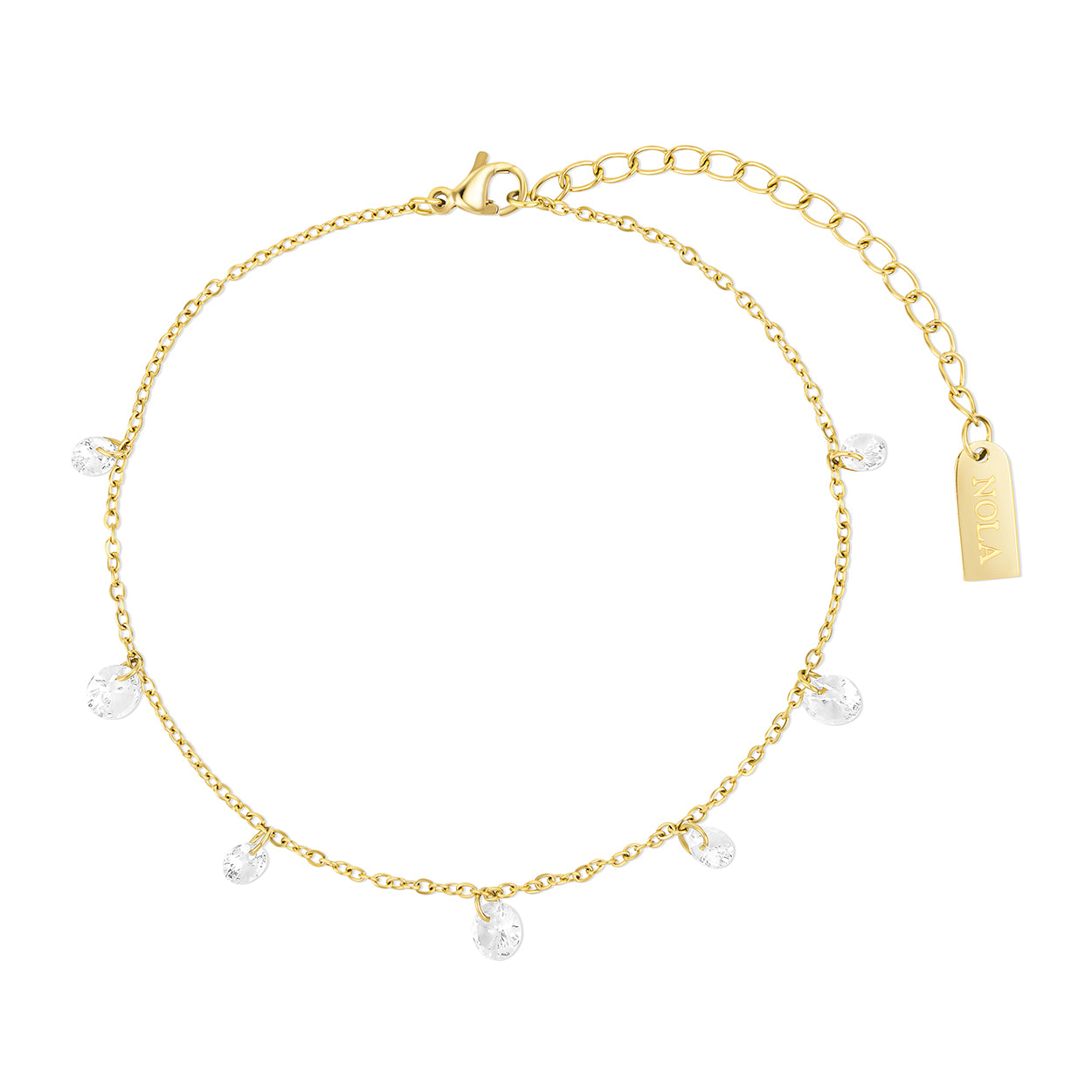 GLIMMER. anklet