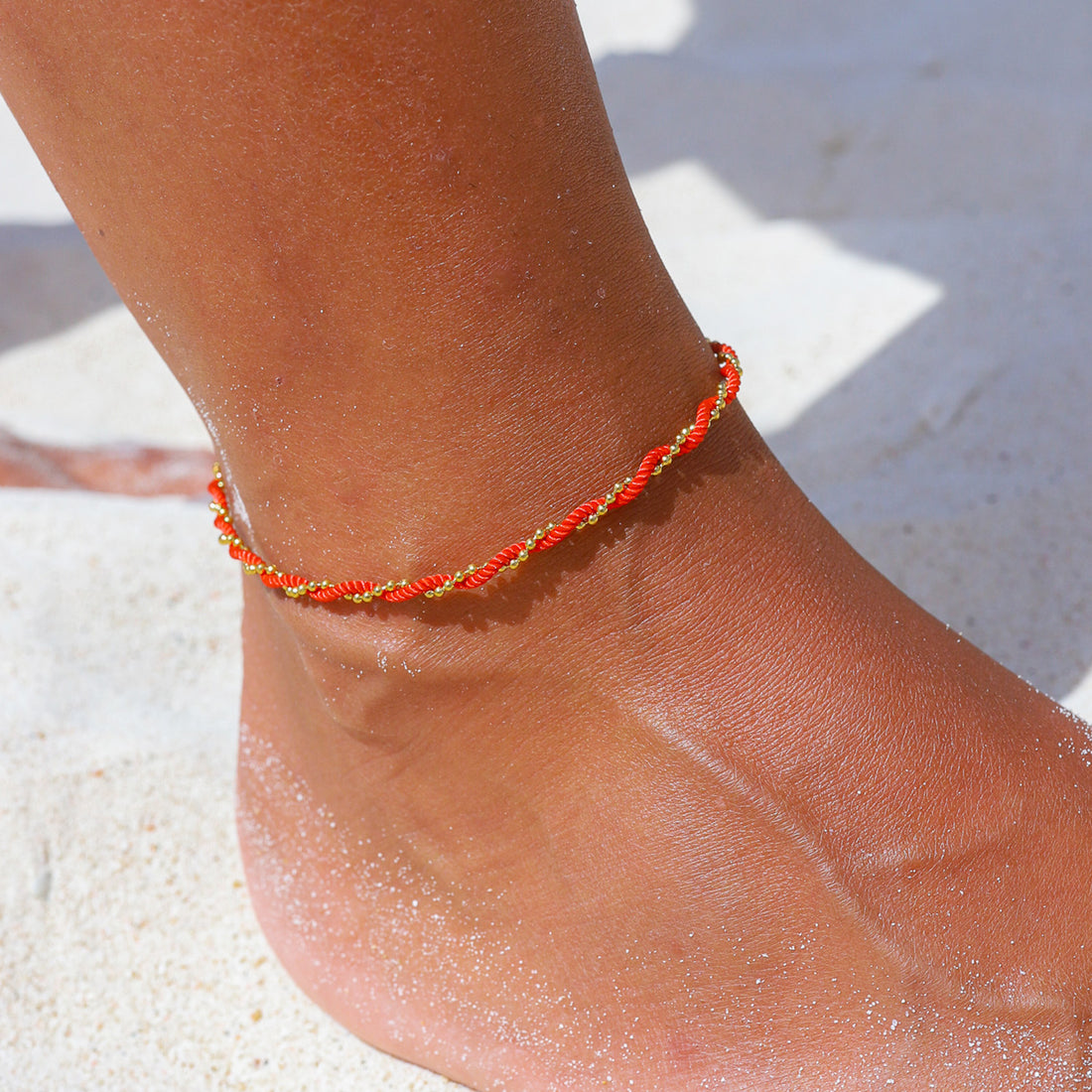 CHERRY. anklet
