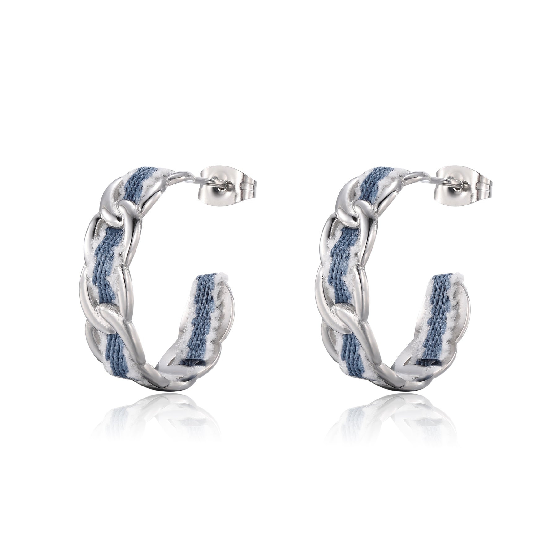 DENIM DREAM HOOPS.