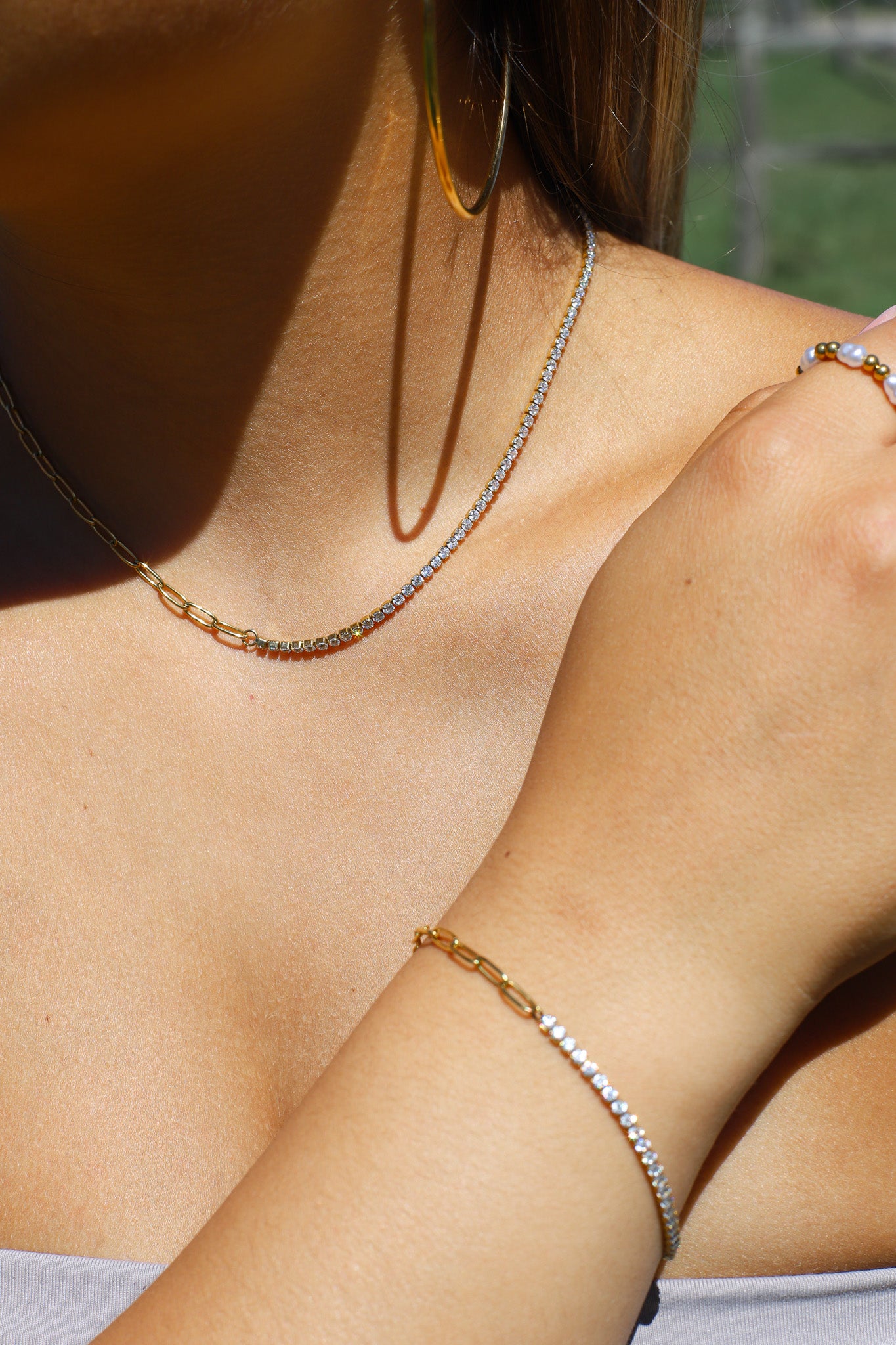 RUBY. NECKLACE