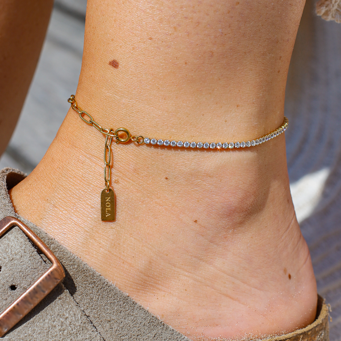 RUBY. ANKLET