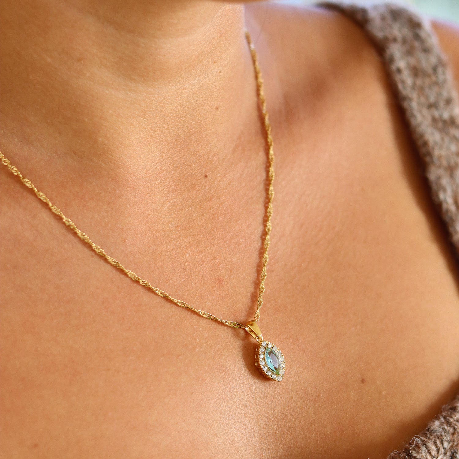 ENCHANT. lake blue