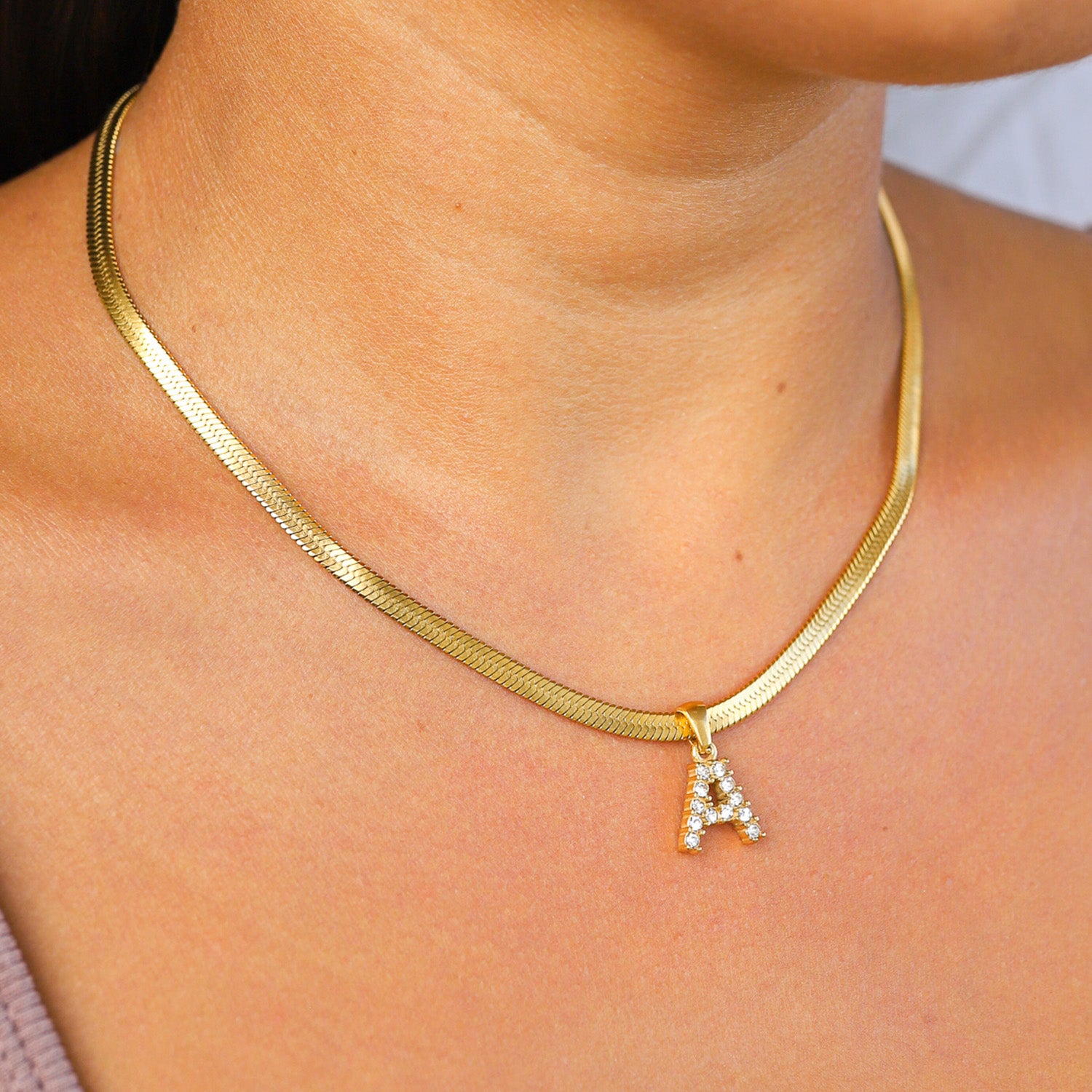 LETTER PENDANT.