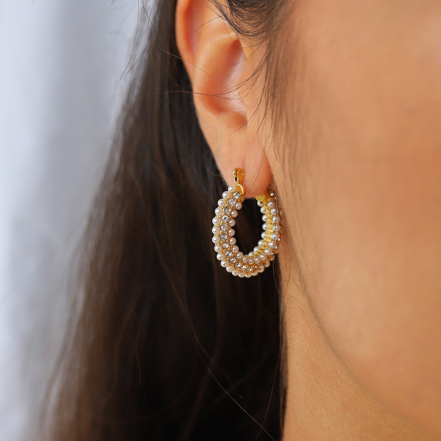 PEARL JOY HOOPS.