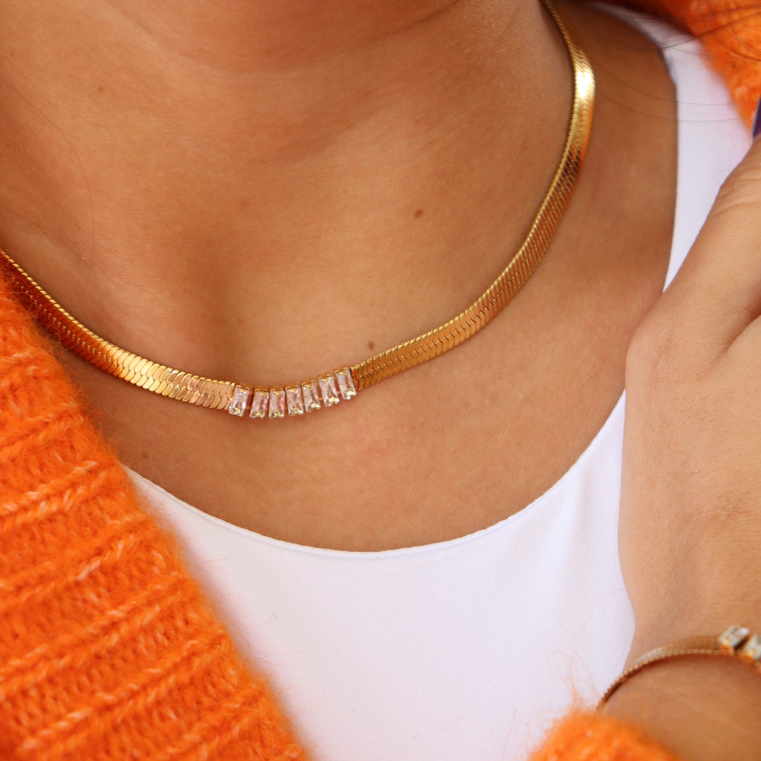 BAGUETTE CHAIN.