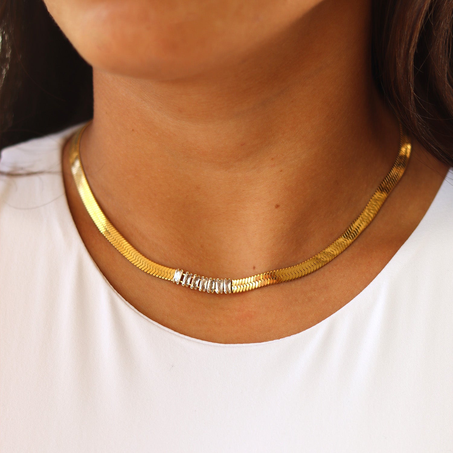 BAGUETTE CHAIN.