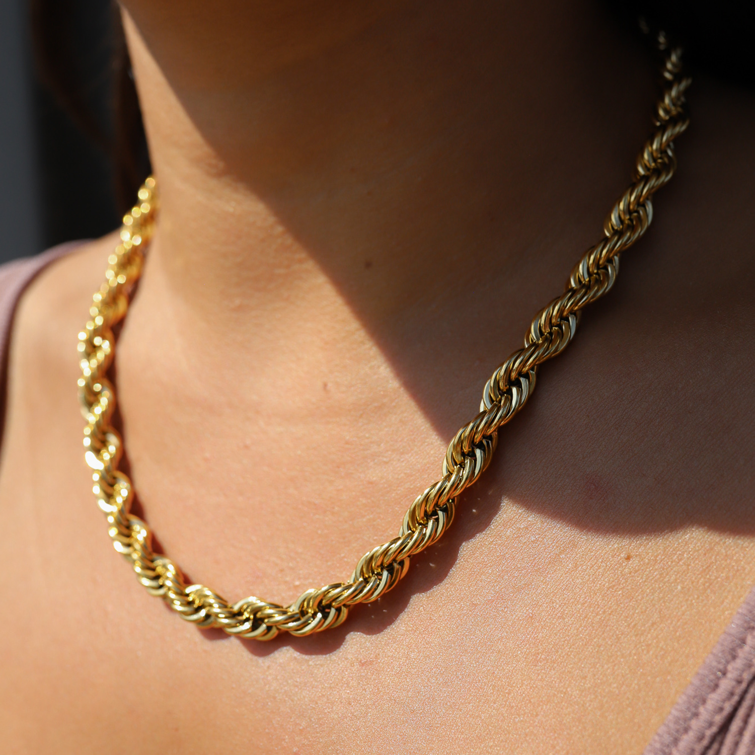 BRAID GOLD. - 8MM