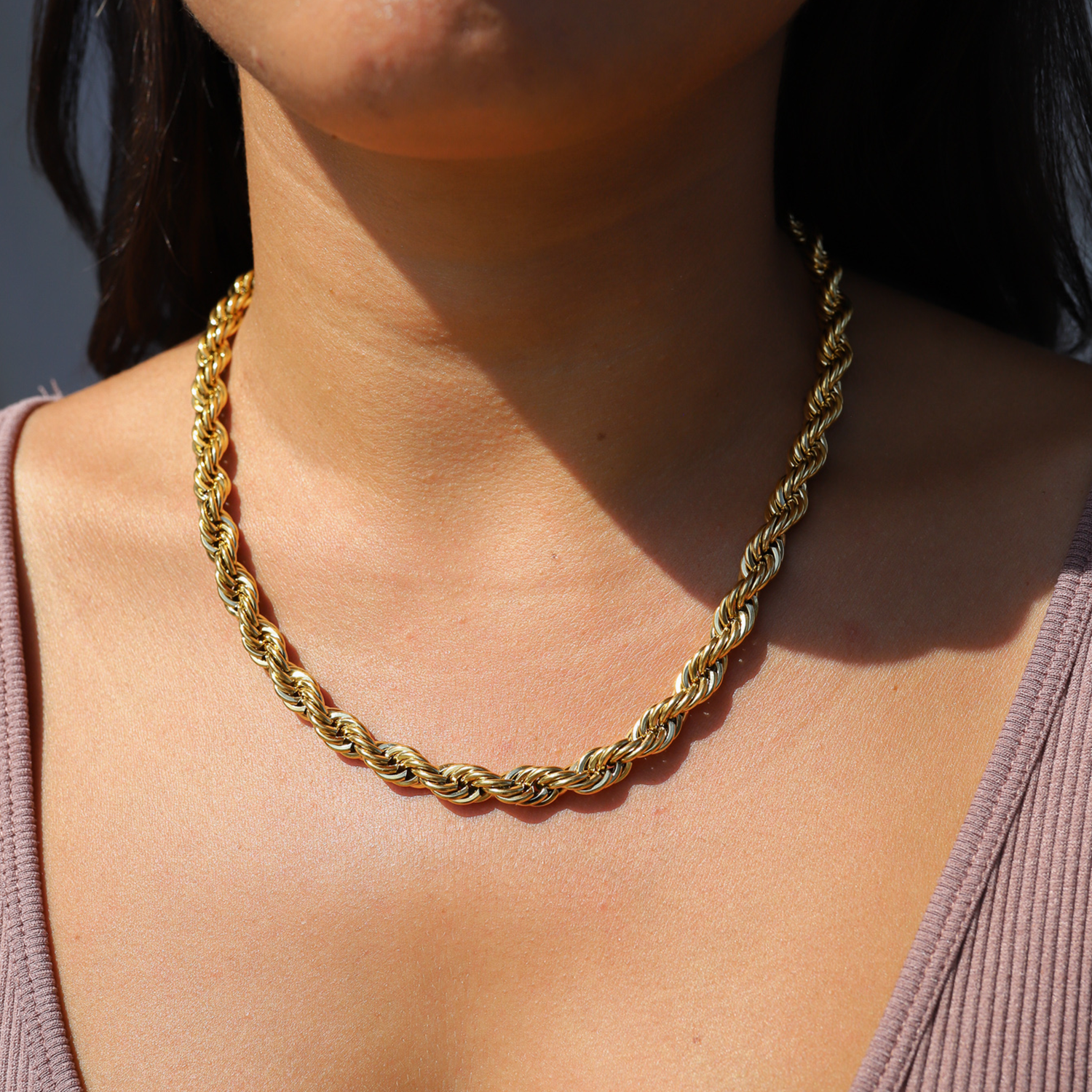 BRAID GOLD. - 8MM