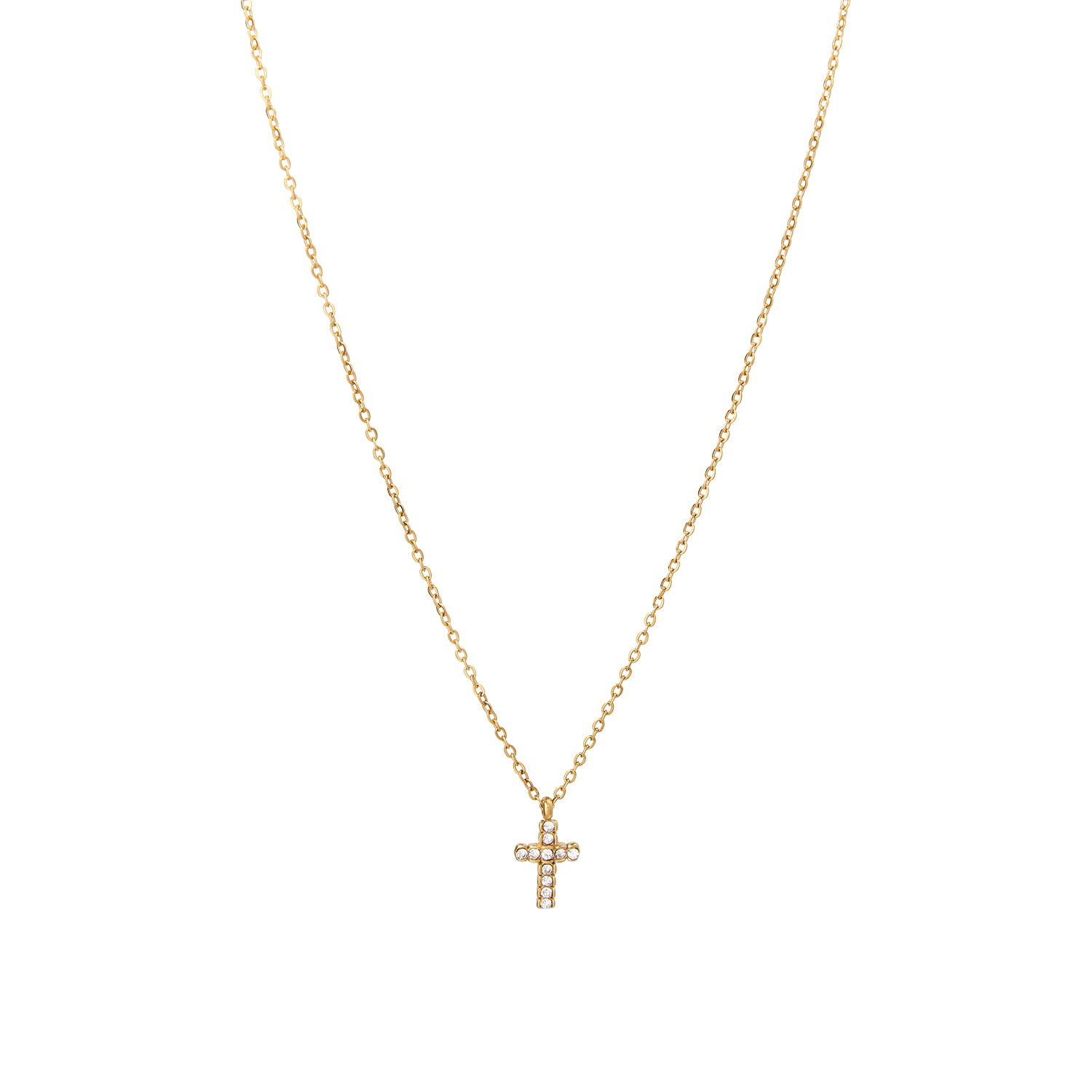 CROSS NECKLACE.
