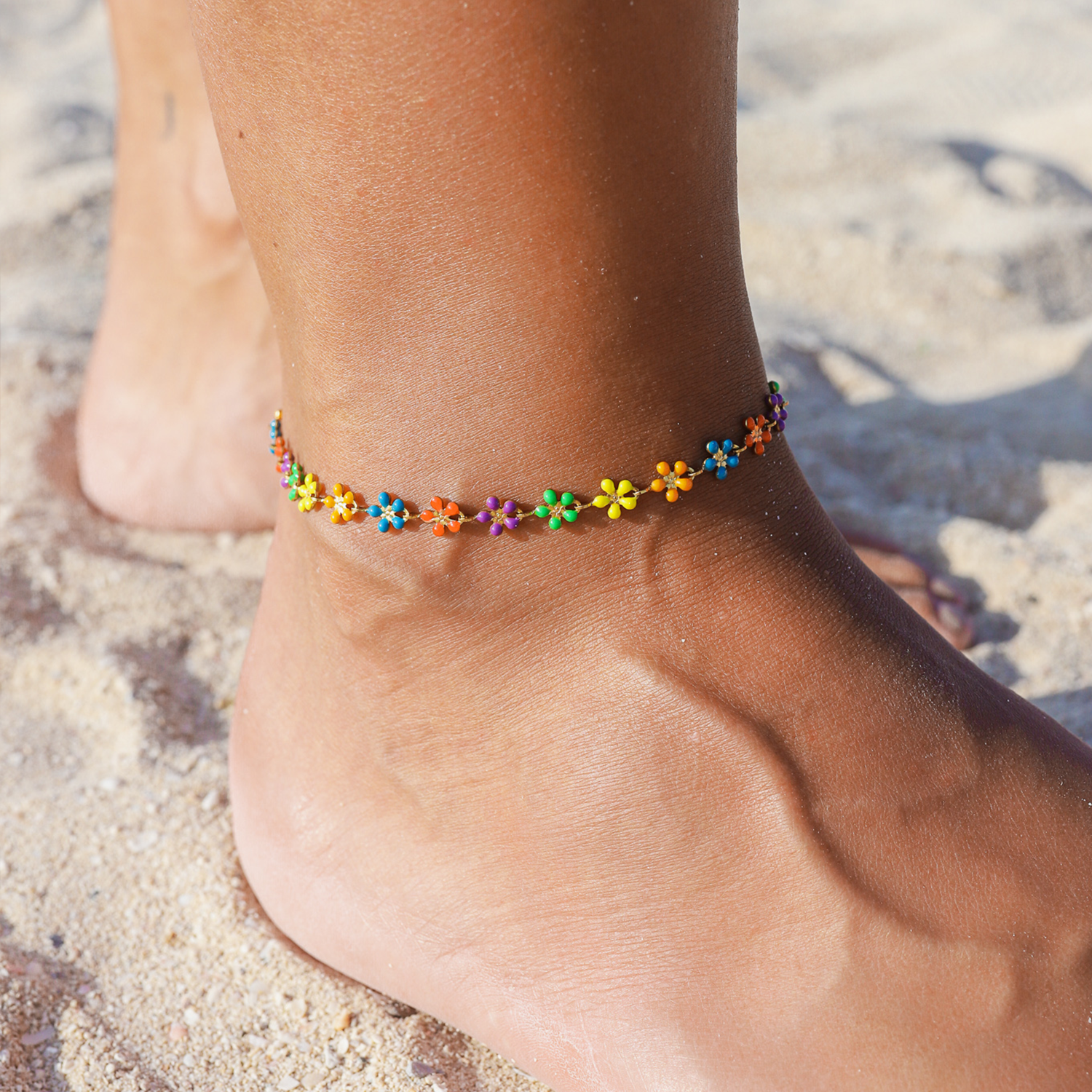 FREE BLOOM. ANKLET