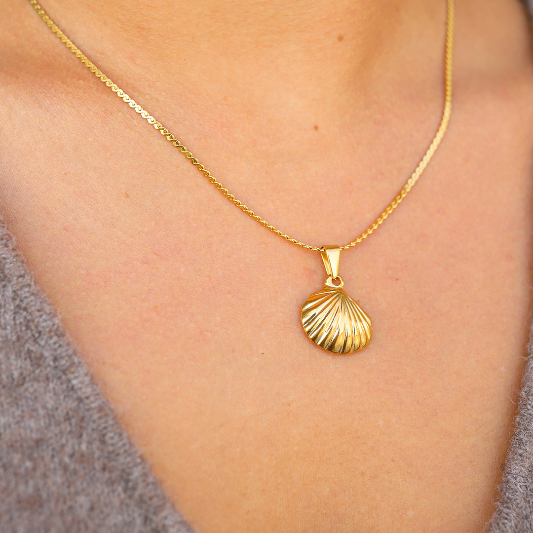 SHELL PENDANT.