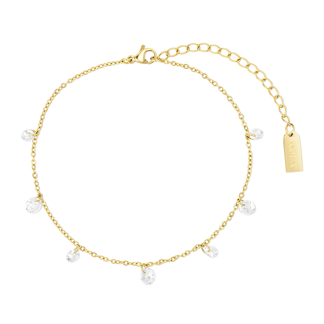 GLIMMER. anklet